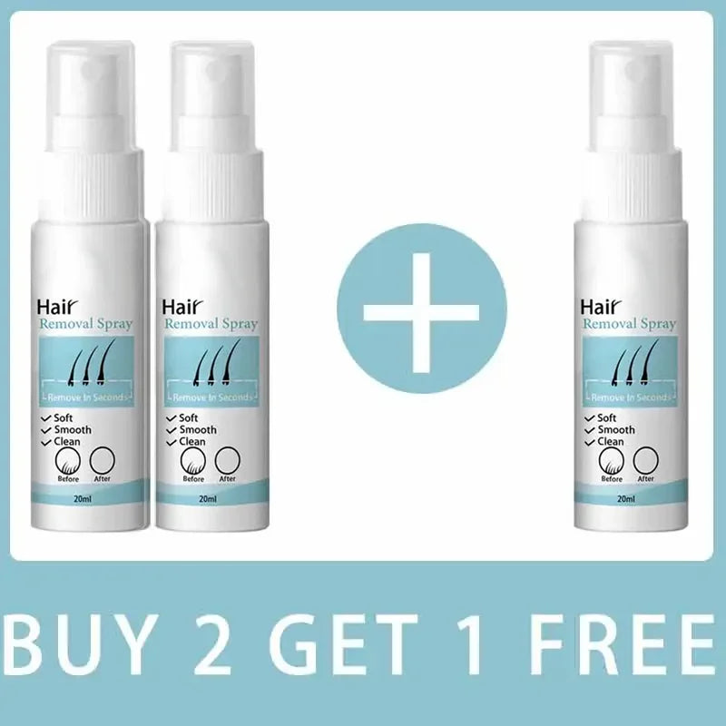 Permanent Hair Removal Spray Painless Hair Remover for Ladies Armpit Legs Arms Hair Growth Inhibitor Depilatory Body Cream Care