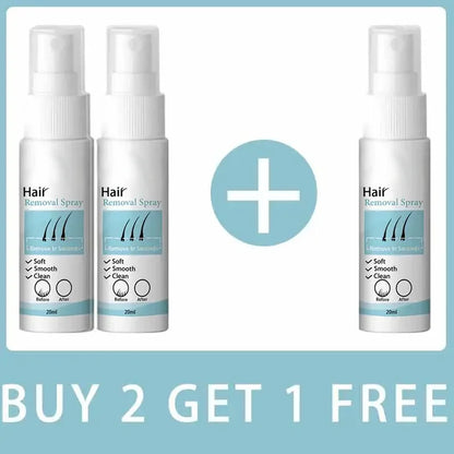 Permanent Hair Removal Spray Painless Hair Remover for Ladies Armpit Legs Arms Hair Growth Inhibitor Depilatory Body Cream Care