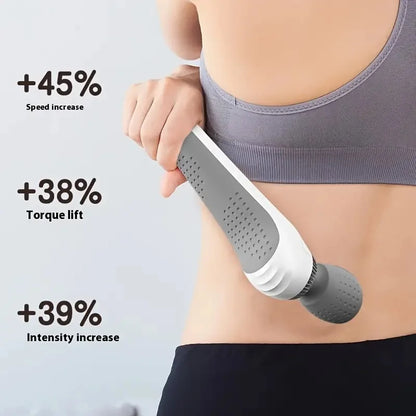 Portable handheld massager, USB rechargeable, multifunctional full body massage, relax neck, back, legs and waist