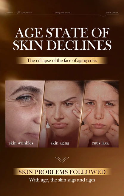 Caviar Anti-Wrinkle Face Cream Collagen Anti-Aging Firming Lift Fade Fine Lines Moisturizing Smooth Brighten Skin Care Products