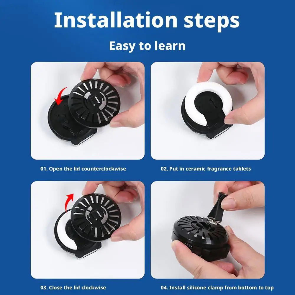 Car Air Outlet Aromatherapy Air Diffuser Aroma Car Music Rhythm LampAir Freshener For Removing Odors Car Accessories