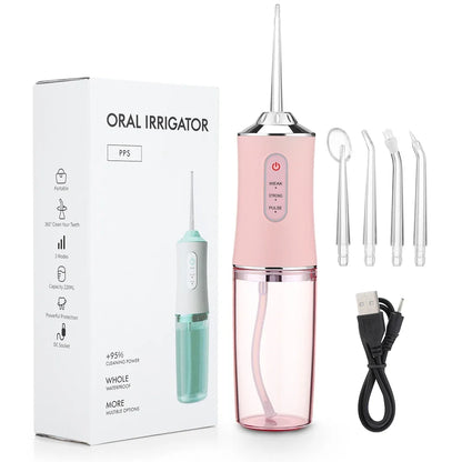 Oral Irrigator Dental Water Jet Flosser Appliance Pick Floss Dentistry Mouth Washing Machine Teeth Whitening Cleaning Tools