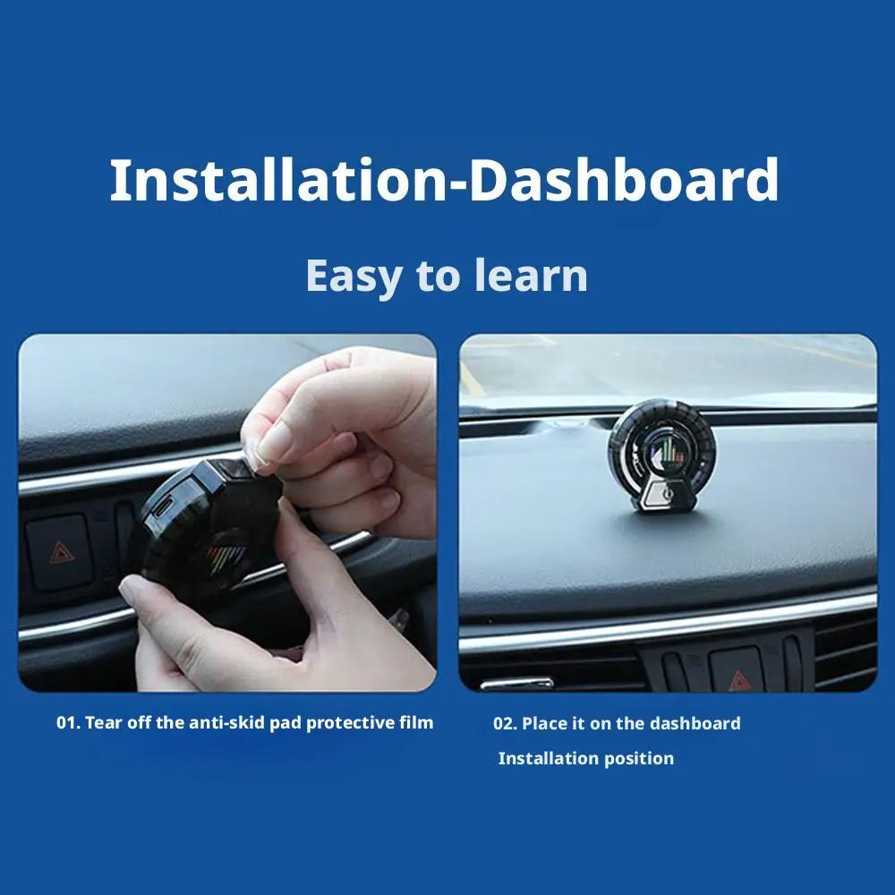 Car Air Outlet Aromatherapy Air Diffuser Aroma Car Music Rhythm LampAir Freshener For Removing Odors Car Accessories