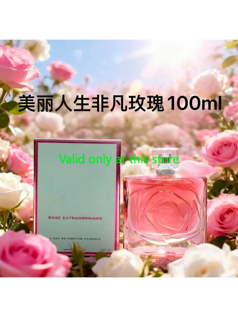 100ml Floral Fruity Perfume for Women,Long Lasting Romantic Fragrance with Deodorant - Sexy Elegant Lady Glamour Scent