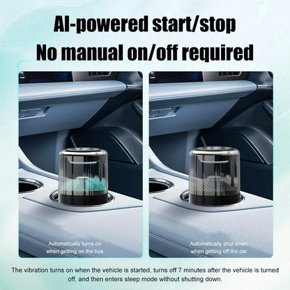 Car Air Freshener - Premium Automotive Fragrance Device With Cloud-View Atomization, Filling The Car With Fragrance
