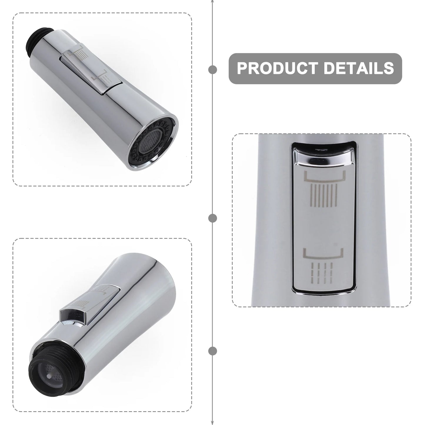 Kitchen Pull Out Faucet Sprayer Nozzle Water Spray Head Sprinkler Mixer Aerator Kitchen Sink Shower Spray Sink Filter