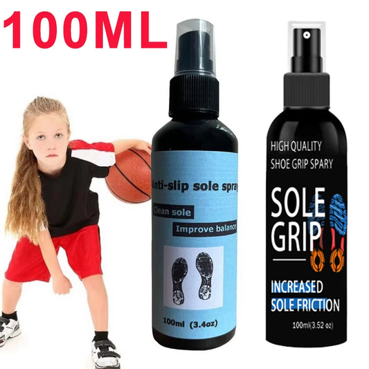 100ml Basketball Shoes Grip Spray Protect Soles Anti-Slip Sole Spray  Basketball Shoe Sole Spray Sole Enhancer Non-stick Shoe