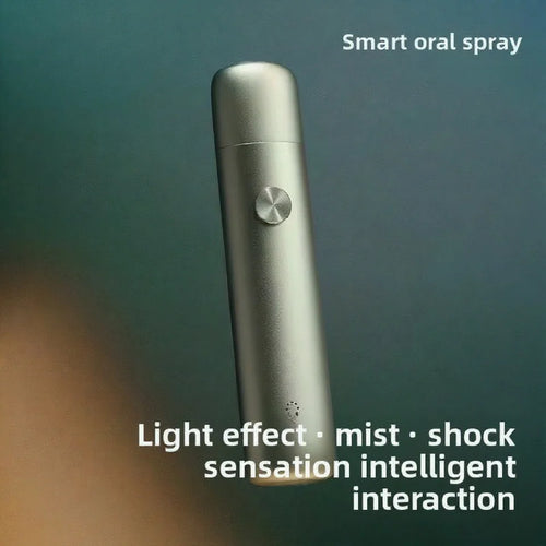 Fruit-Based Electronic Oral Spray Halitosis Cleaning Agent for Breath Care Travel Size Fresh Breath Freshener Mouth Usage