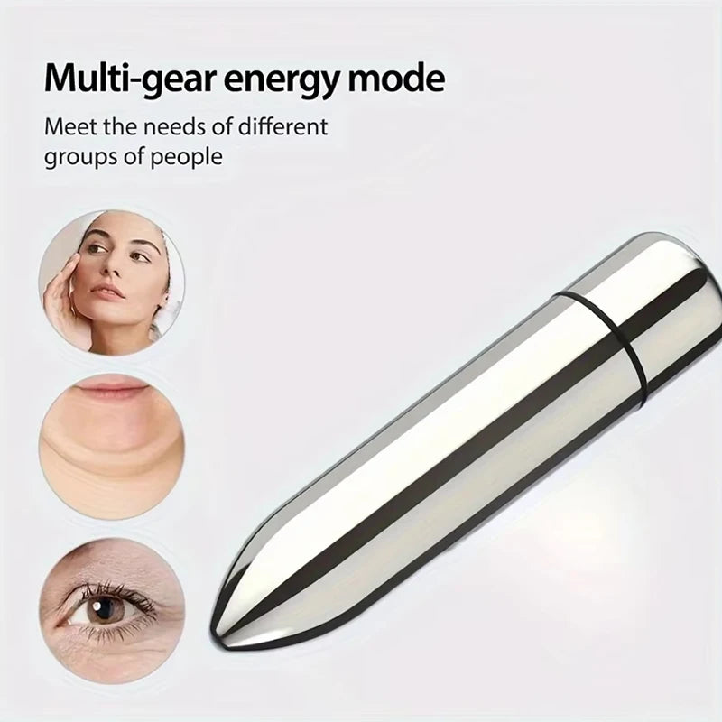 Facial And Eye Massage Promotes Lotion Absorption Portable Vibrating Massager Home And Travel Beauty Tool