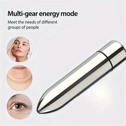 Facial And Eye Massage Promotes Lotion Absorption Portable Vibrating Massager Home And Travel Beauty Tool