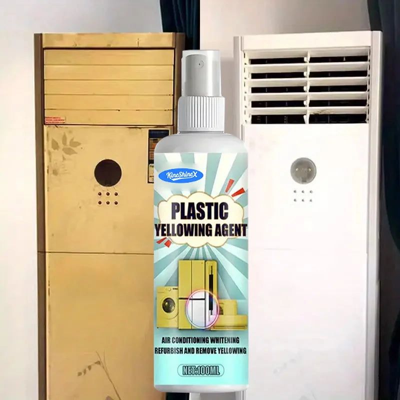 Plastic Refresh Spray Effective Whitening & Stain Removal Car Interior Cleaner Air Conditioning Deicer Screen Cleaning Solution