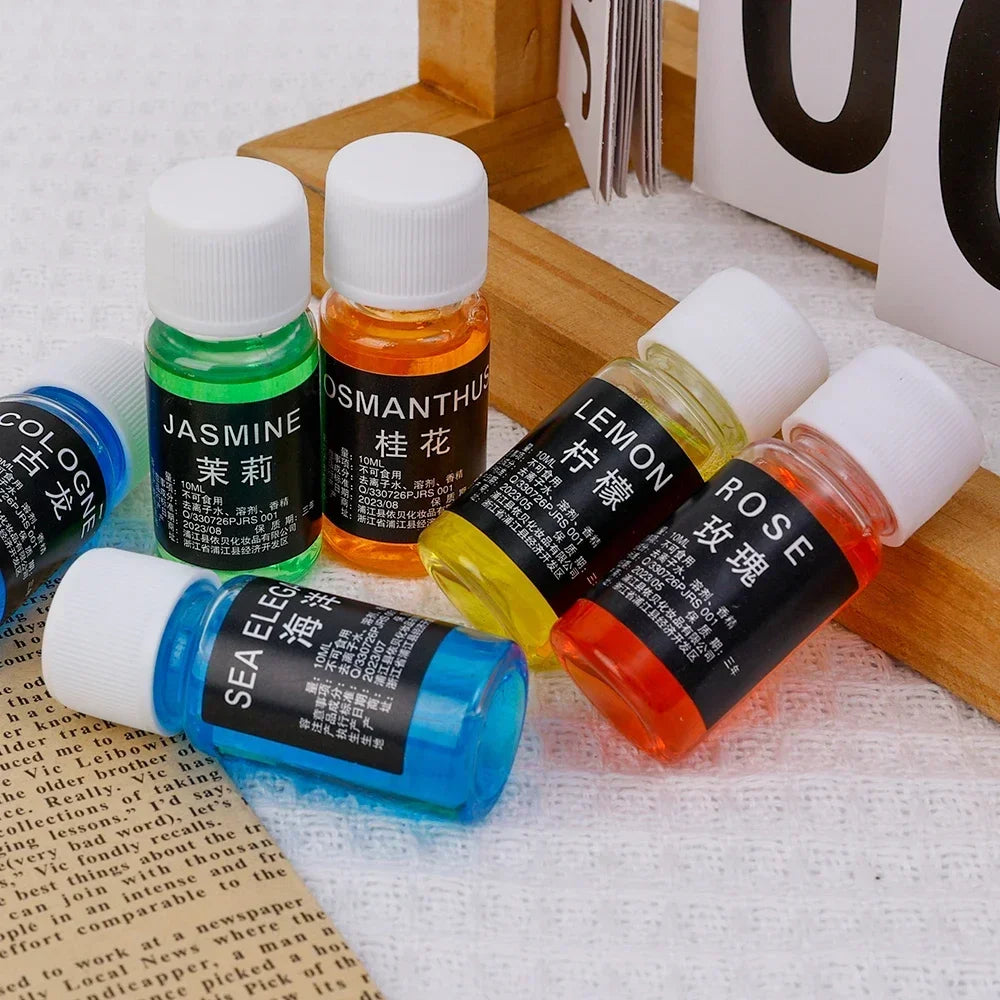 10ml Air Freshener Car Perfume Refill Natural Plant Essential Oil Aroma Diffuser Fragrance Humidifier Essential Oil Freshener