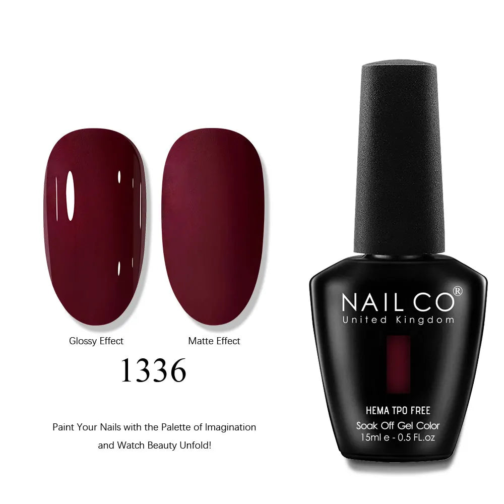 NAILCO 2025 Winter 15ML Gel Nail Polish Nails Semi-permanent UV Varnish High Quality Glass Bottle Nail Art Polish For Manicure
