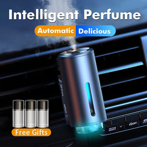 Car Electric Air Diffuser Aroma Air Vent Humidifier Mist Aromatherapy Air Freshener For Removing Odors Accessories
