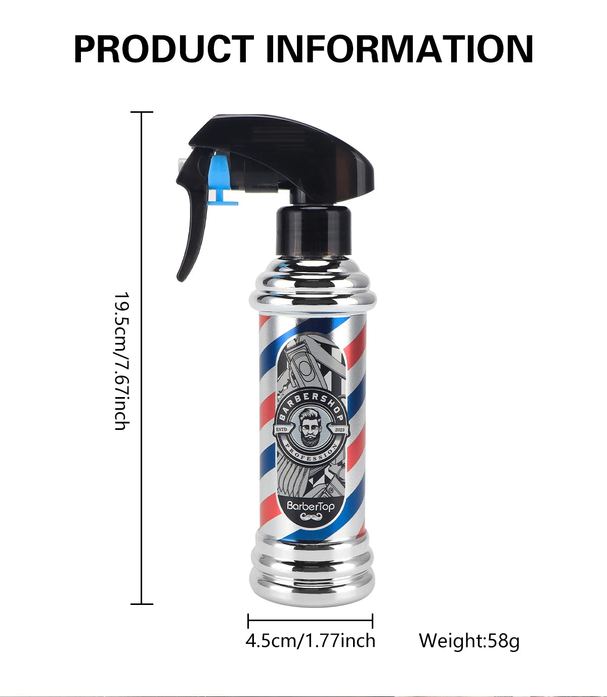 Water Sprayer for Hair Salon Hairdressing Spray Bottle Professional Barber Hairdresser Haircut Tools Barbershop Styling Accessor