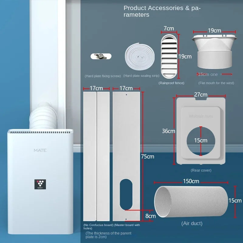 220V Fresh air fan, household fresh air system,  ventilation fan, ventilation, formaldehyde and haze removal purifier FL
