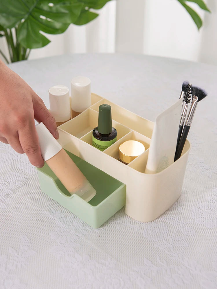 Nails Art Plastic Organizer Container Gel Polish Remover Cleaning Cotton Pad Swab Box Storage Case Decoration Accessories Tool N