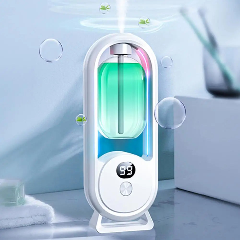 Auto Fragrance Diffuser Machine, Aroma Spray for Home Hotel Bathroom, Large Room Air Freshener with Timer