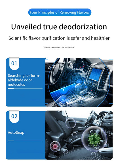 Car Fresh Fragrance Car Accessories Creative Aluminum Alloy UFO Styling Air Freshener Interior Air Purifier Auto Air Purifier