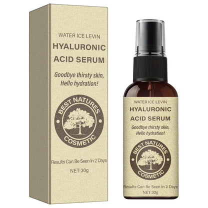 Hyaluronic Acid Serum: Light Texture, Hydrates/Protects Skin, Daily Use for Elasticity – Visible Results in 2 Days