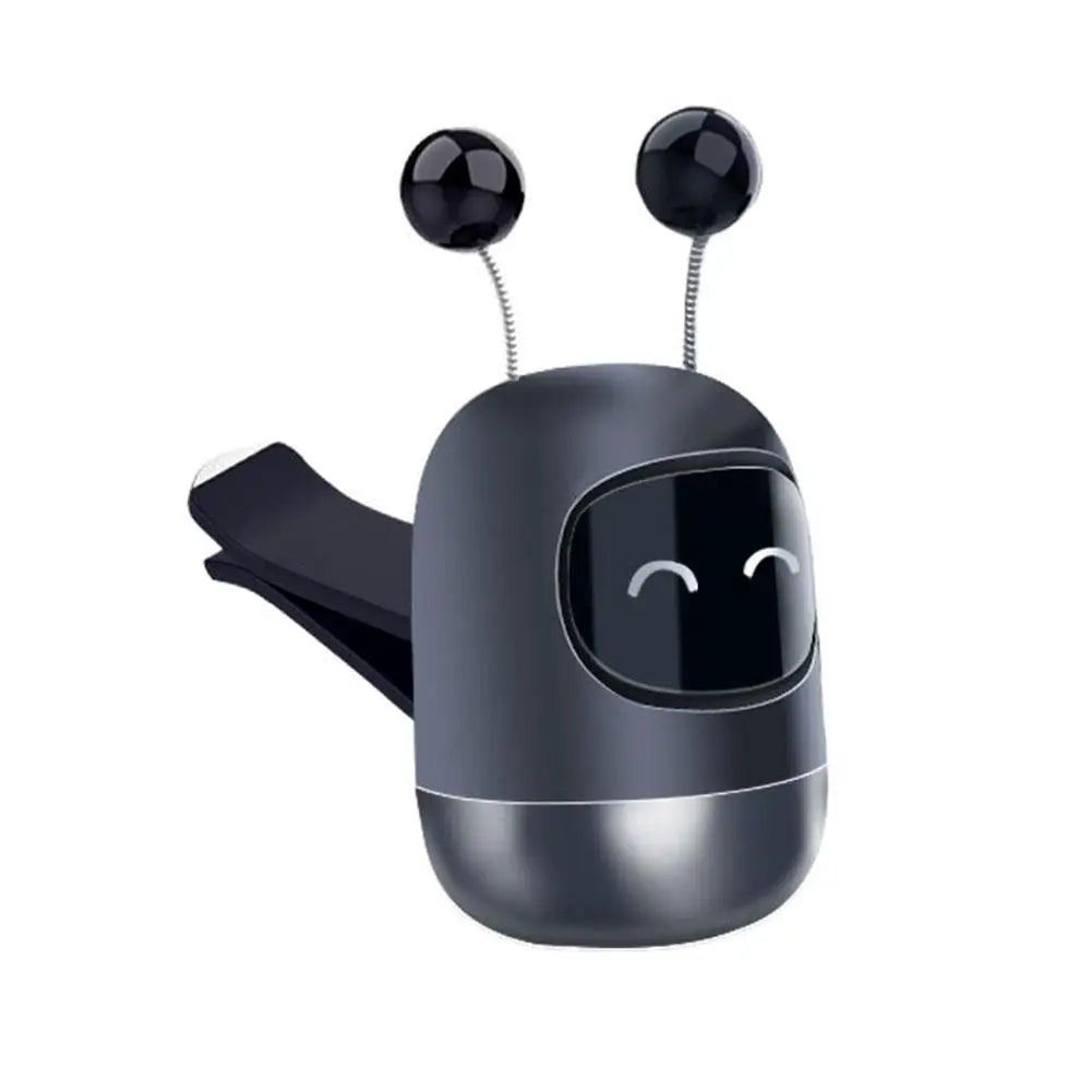 New Car Air Freshener Auto Mini Robot Air Vent Clip Parfum Flavoring Ventilation Outlet Aromatherapy Automotive Interior