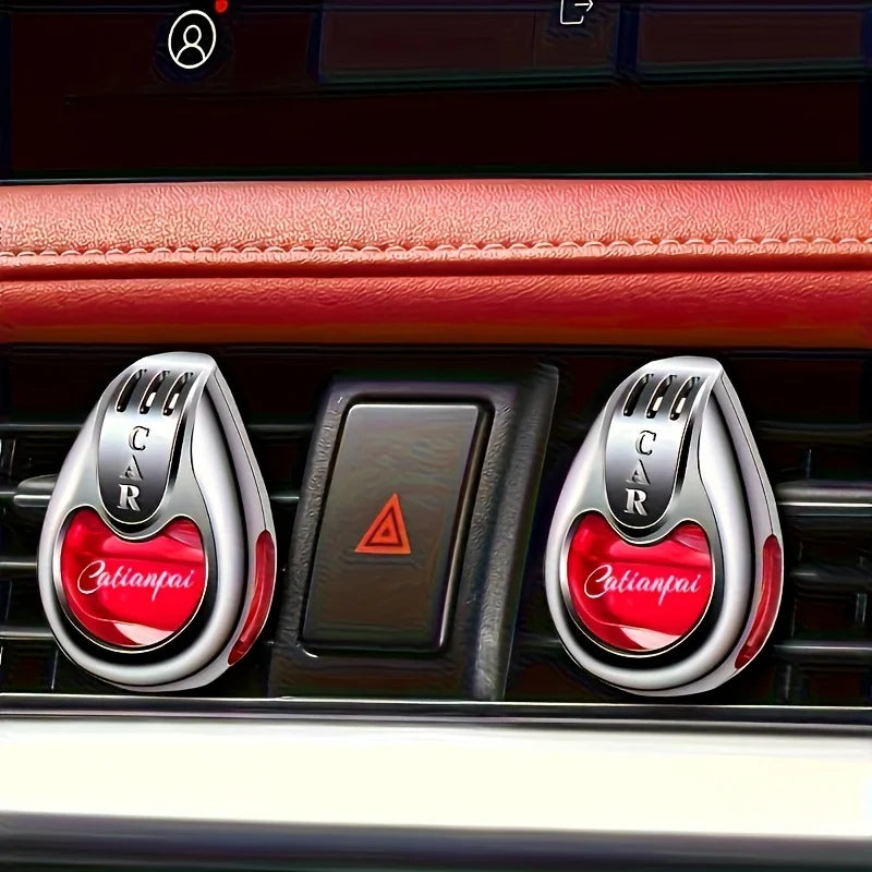 Car Air Freshener Fragrance Car Interior Air Vent Creative Diffuser Lasting Pendant Aromatherapy For Auto Smell Perfume Scent