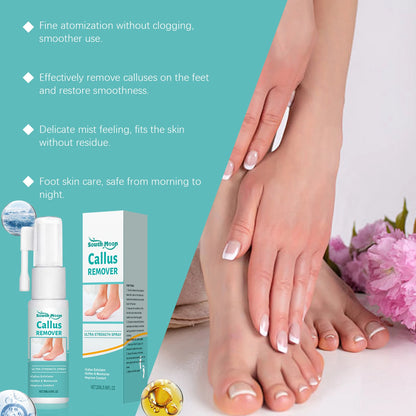 Foot Peeling Spray Exfoliating Calluses Remove Dead Skin Moisturizing Nourishing Reduce Dryness Anti Cracked Smoothing Feet Care