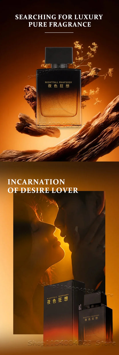 50ML Pheromone Men's Perfume High Quality Woody Scent Emits Charm Enhances Confidence Long-lasting Fragrance Cologne for Men