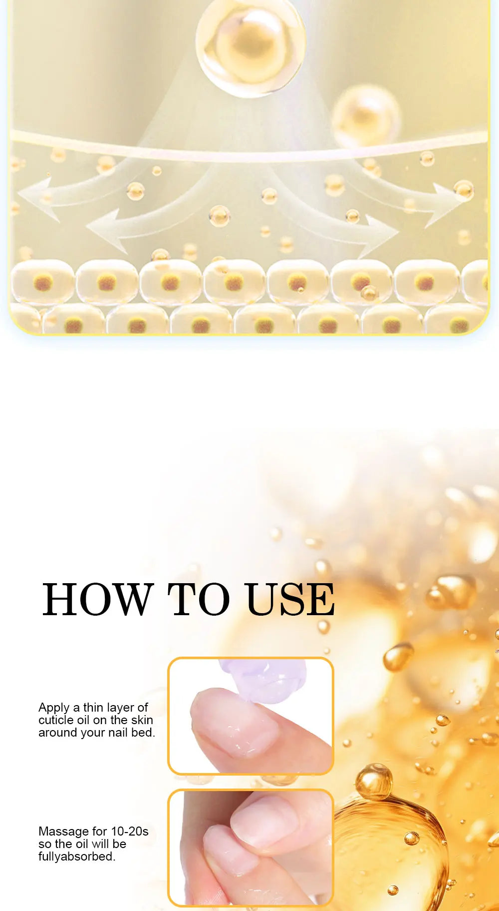 LIMEGIRL Nail Nourishment Oil Universal Plant Nutrition Soften Oil Cuticle Revitalizer Nourish For Nails Treatment Manicure Care