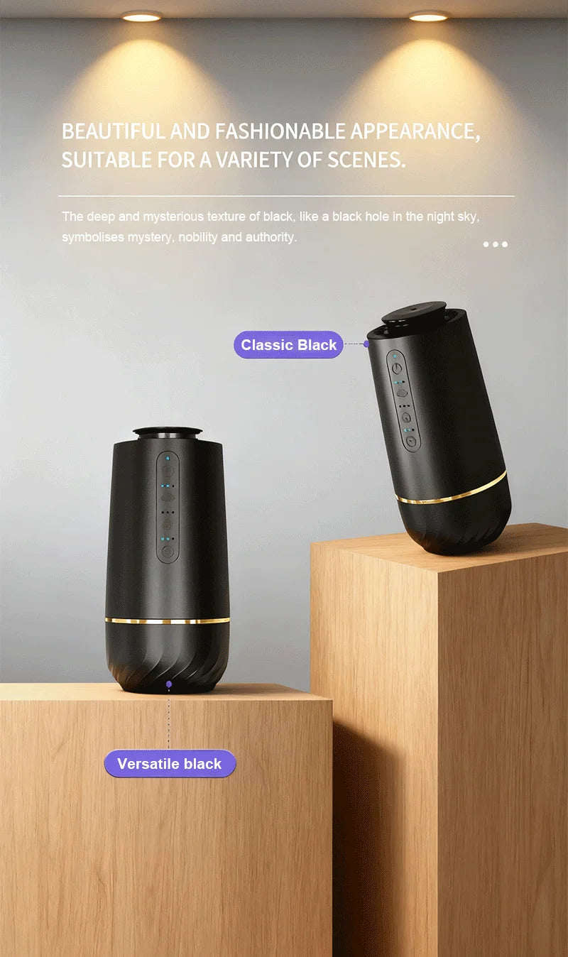 Smart Aromatherapy Diffuser with AI Sensing Spray Timer Quick Odor Eliminator Long-Lasting Air Freshener for Home Hotel Car