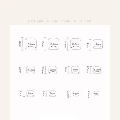 Nail Tips Short Square Fake Toenails French Simple Toe Nails Full Cover Cat Eye Foot Nails for Women Girl