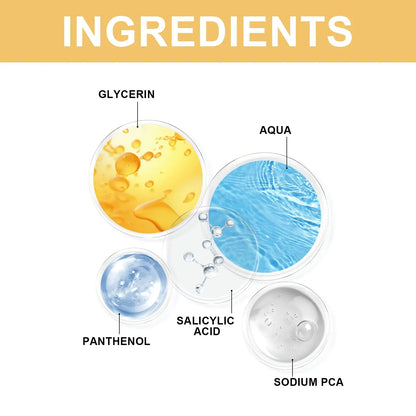 WhiteningFoot Exfoliating Spray Moisture Lock Callus Softener Anti Dry Crack Repair Odor Control Brightening Foot Care Liquid