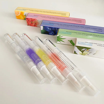 30pcs Cuticle Oil Nail Care Nutrition Oil Pen Nails Repair Hand Cuticle Manicure Treatment Nail Strengthening Care Product Set