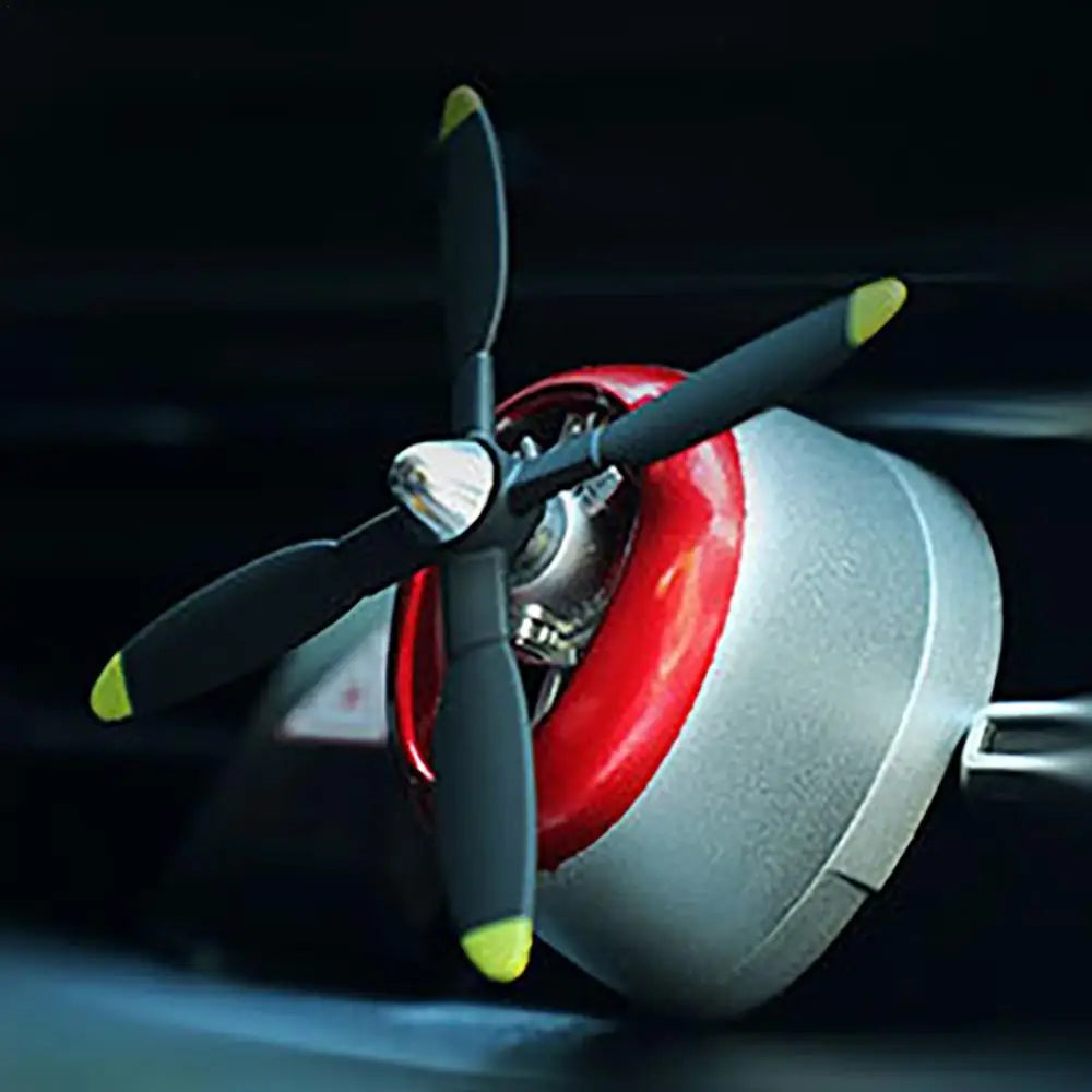 Car Air Freshener Rotating Propeller Automotive Air Outlet Fan Diffuser Automotive Fragrance Decoration For Most Cars Air Vent