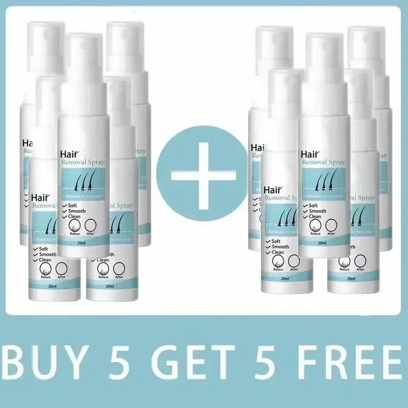 Hair Removal Spray Painless Hair Care Products for Ladies Armpit Legs Arms Body Health Painless Hair Remover for Men Woman New