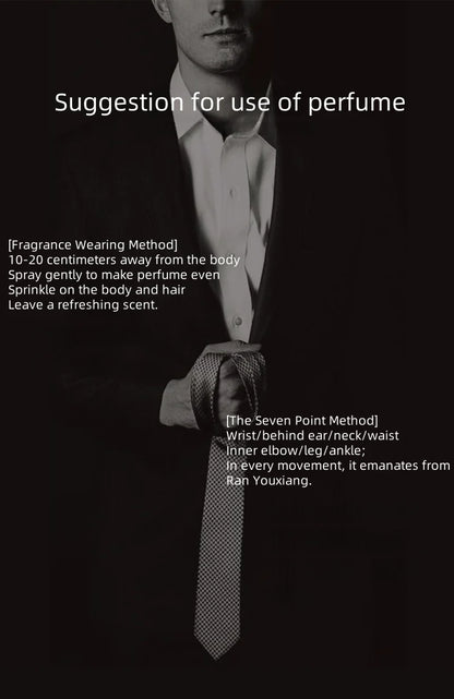 Hot Selling Brand Eau De Toilette for Men Fresh Romantic Fougere Scent Woody Notes 50ml Cologne Perfume Long Lasting Man Parfum