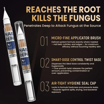 1 Box/4pcs Nail Fungal Liquid Fast Onychomycosis Fungus Nails care pen