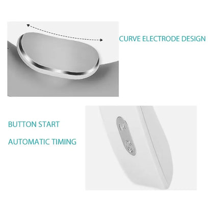 Portable Neck and Shoulder Relaxer Multi-level Adjustable Neck Massager Special Tool for Deep Neck and Shoulder Massage.