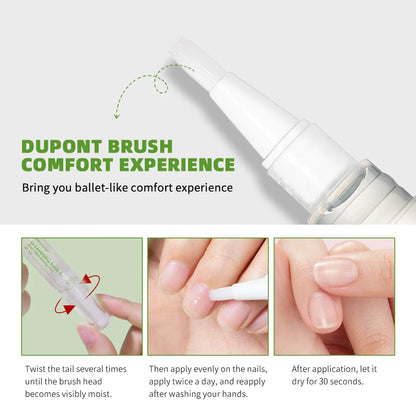 Lakerain Anti-Nail Biting Pen Strong Bitter Protect Nails Apply Quickly Safe Ingredients Natural Moisturizing Nail Pen Care Tool