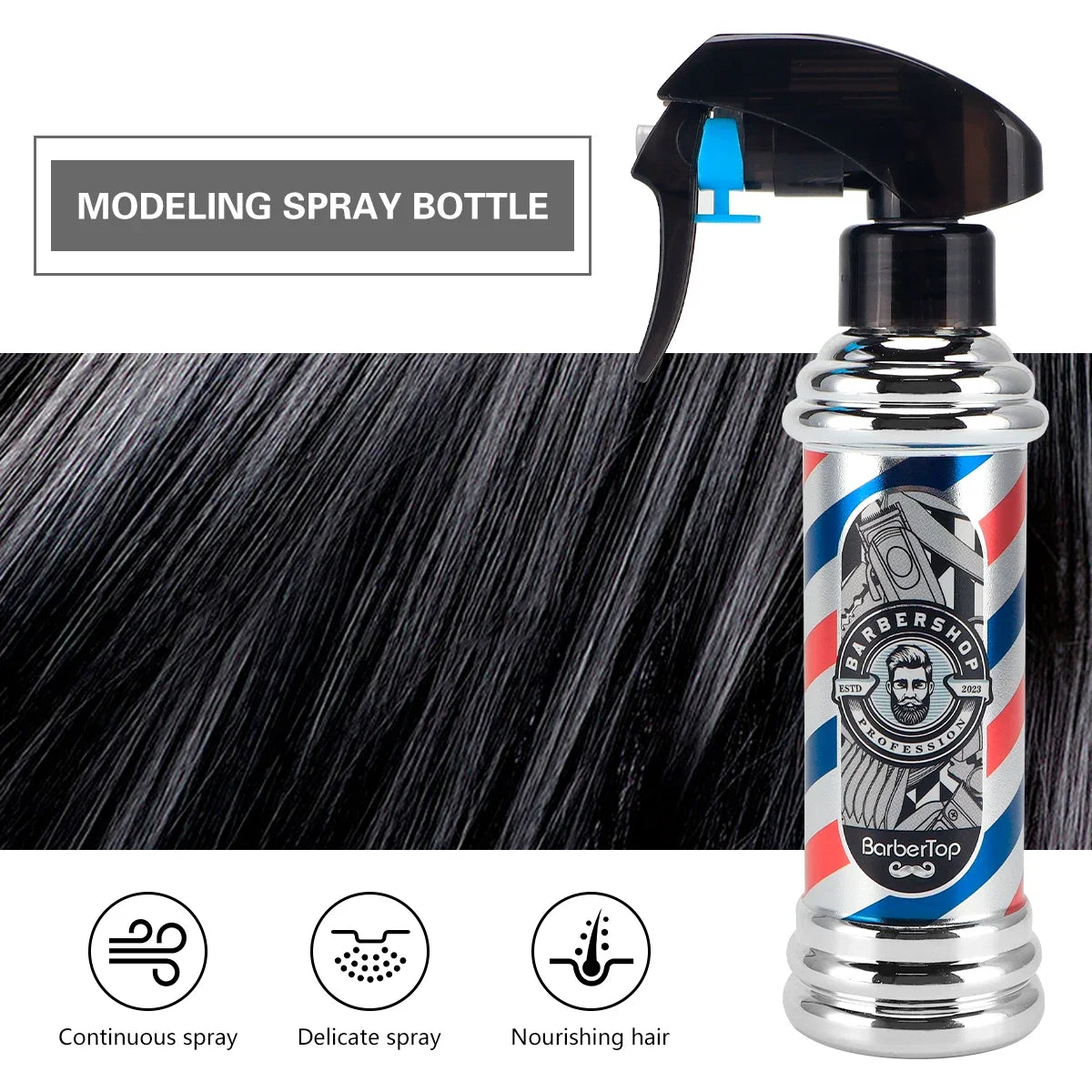 Water Sprayer for Hair Salon Hairdressing Spray Bottle Professional Barber Hairdresser Haircut Tools Barbershop Styling Accessor