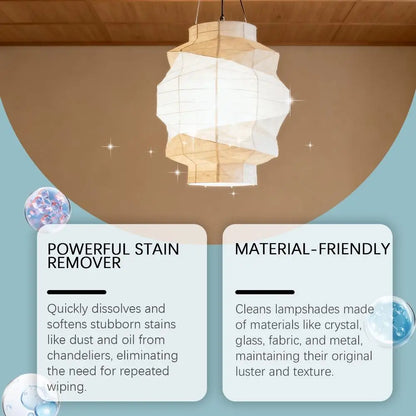 1pcs Strong Cleaning Power Spray Dust Remover Spray Chandelier No Wipe Crystals Cleaning Spray Cleaner Spray For Household