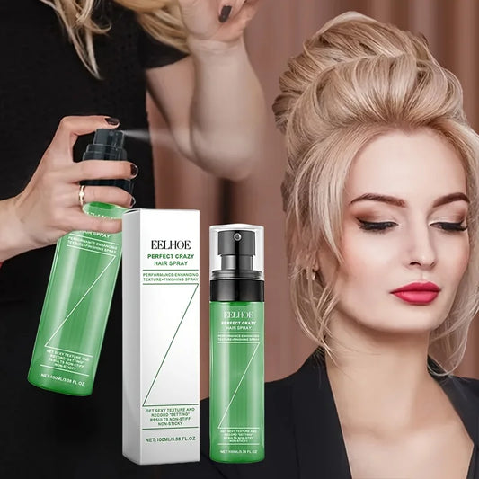 Hair Volumizing Spray Oil Control Refreshing No-Rinse Styling Gel Quick-Dry Formula Natural Shine Long-Lasting Wave Hair Care