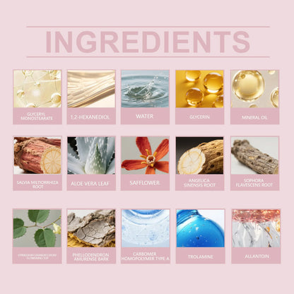 Intimate Care Cream for Women Daily Moisturizer Body Cream for Dry Sensitive Skin Winter Skincare Holiday Gift Festive Gift Set