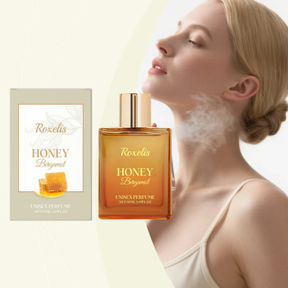 Honey Bergamot Unisex Perfume Mild Naturally Fresh Scent, Women's Charming Everyday Portable Fragrance Perfumes Mujer Originales