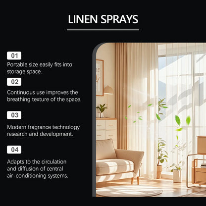 100ml Household Fragrance Spray Light and quick-drying, fresh air, neutral fragrance, suitable for fabric deodorization