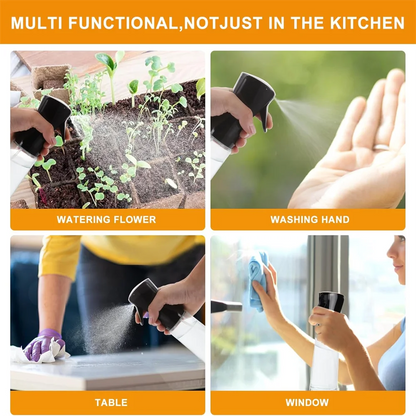 Kitchen Oil Atomiser, Olive Oil Spray Bottle,Sprayer for Cooking, Outdoor Grilling,Sprays Cooking Sauces and Vinegar Varieties