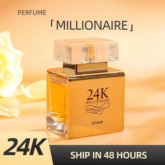 24k Women's Perfume Intoxicated Fresh Lasting Natural And High-Grade Gift Perfume Attract the Opposite Sex Perfume