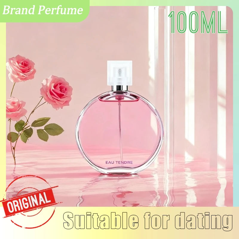 Women Brand Perfume 100ml  Classic Light Perfume Floral Scent Romantic Fragrance Long-lasting Fragrance Charm Body Spray