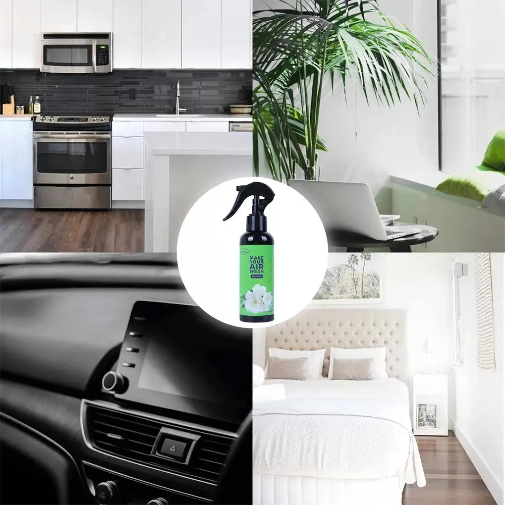 150ML vehicle mounted air freshener hand spray perfume long-lasting air freshener household air purification deodorant spray