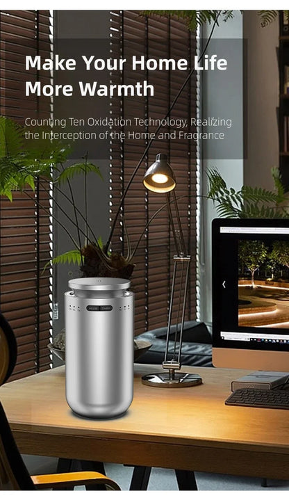 Upgraded Spray Car Air Freshener Smart Sensing Premium Feel Dual Use for Car and Home Interiors Elegant and Efficient Fragrance